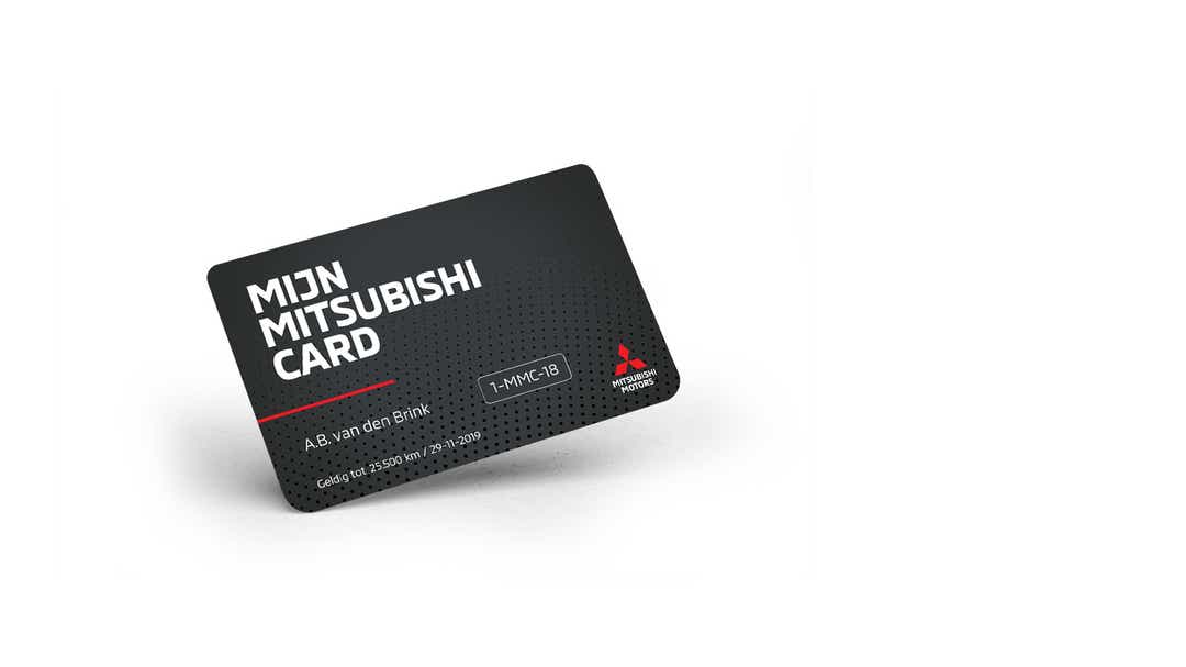 MijnMitsubishi Card
