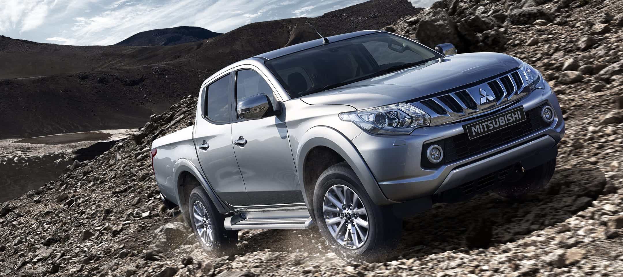 L200 op de berg
