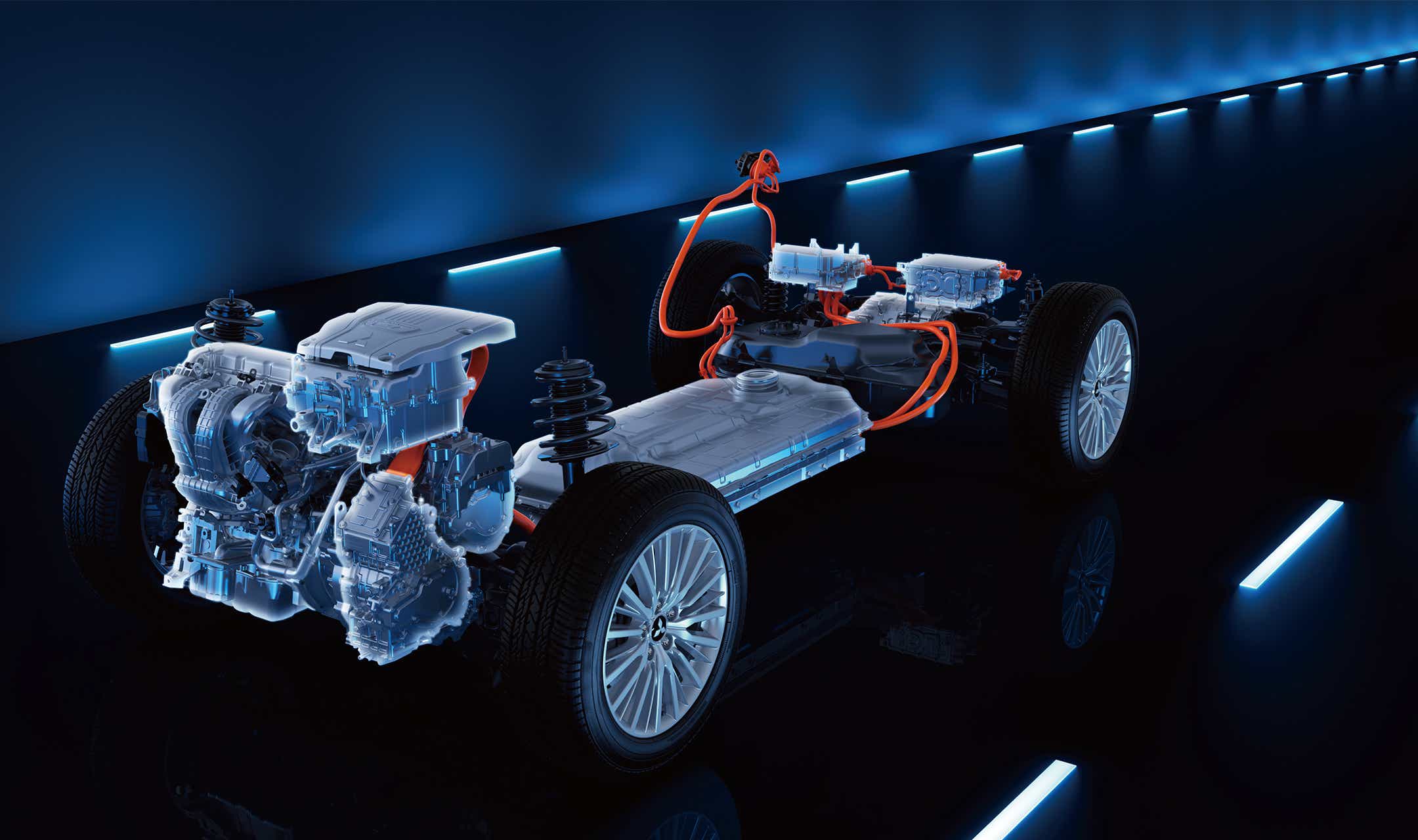 Plug-in hybride EV-technologie