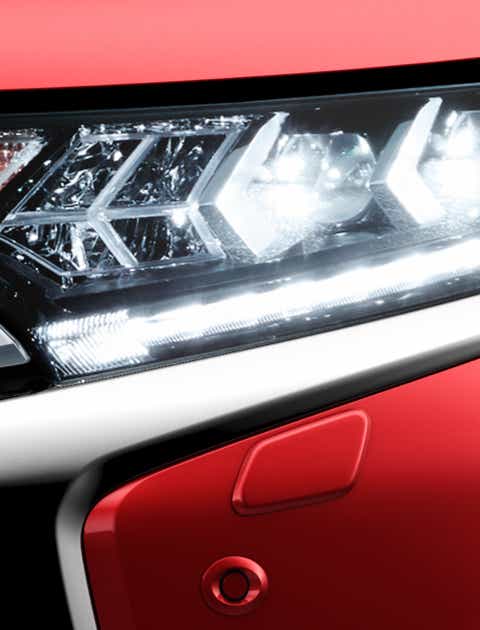 LED-koplampunits met automatische hoogteverstelling