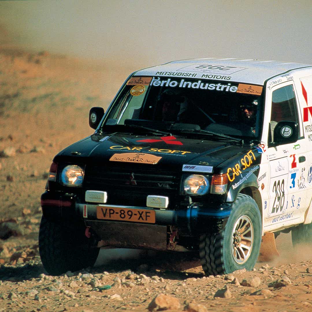 Rally car